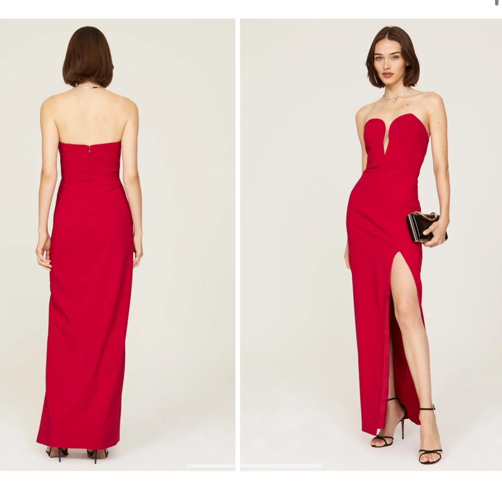 AIDAN MATTOX
Red Sweetheart Gown